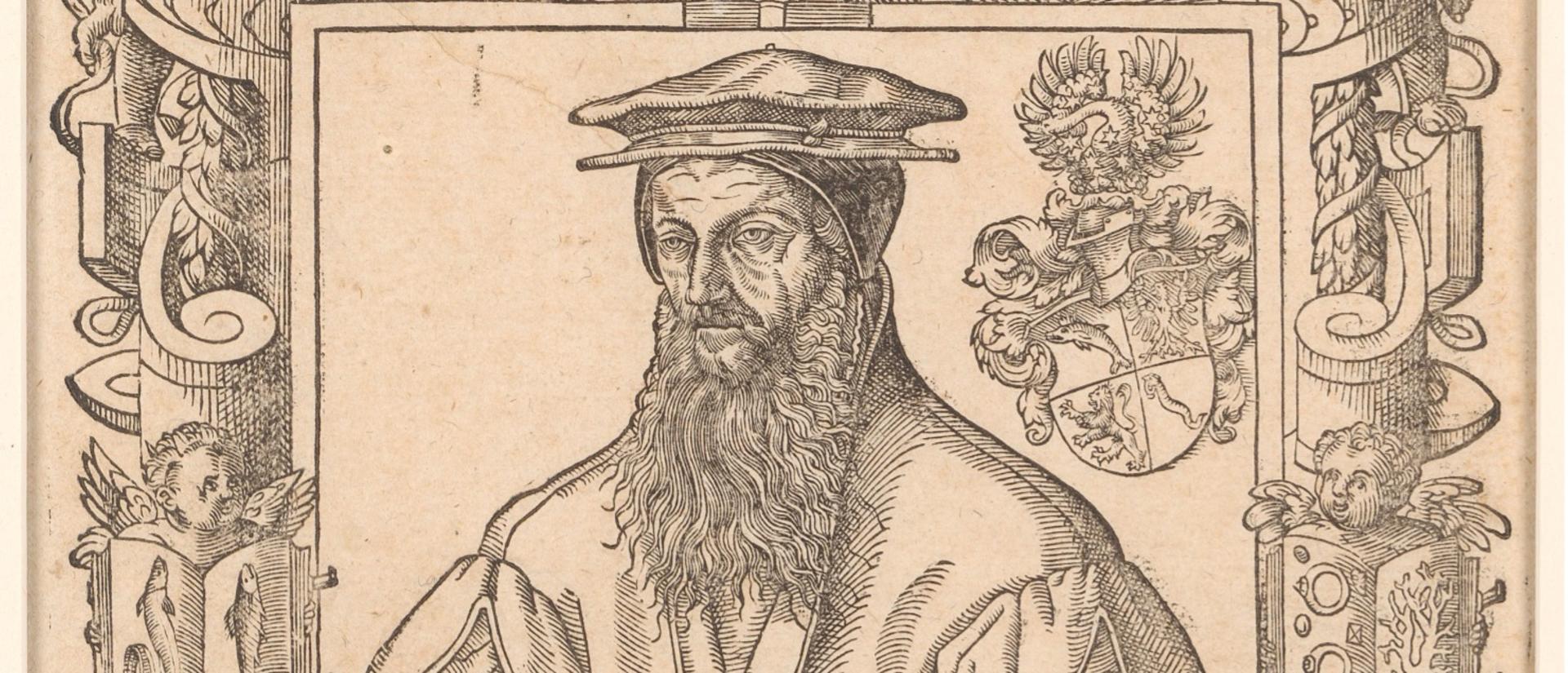 Conrad Gessner: Portrait (1564)